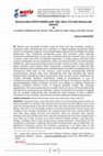 Research paper thumbnail of Masallarda Bitiş Formelleri İdil Ural (Tatar) Masalları Örneği