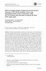 Research paper thumbnail of Effects of stocking densities of tilapia Oreochromis niloticus (Linnaeus, 1758) with the inclusion of silver carp Hypophthalmichthys molitrix (Valenciennes, 1844) in C/N-CP prawn Macrobrachium rosenbergii (De Man, 1879) culture pond