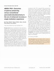 Research paper thumbnail of AB059. P031. Outcomes of pylorus-preserving versus conventional pancreaticoduodenectomy in the era of enhanced recovery: a single-institution experience