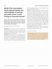 Research paper thumbnail of AB128. P104. Gemcitabine/taxane adjuvant therapy with chemoradiation in resected pancreatic cancer: a novel strategy for improved survival?