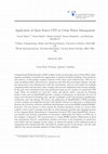 Research paper thumbnail of Application of Open Source CFD in Urban Water Management