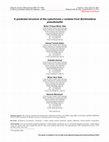 Research paper thumbnail of A predicted structure of the cytochrome c oxidase from Burkholderia pseudomallei