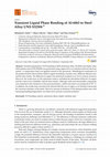 Research paper thumbnail of Transient Liquid Phase Bonding of Al-6063 to Steel Alloy UNS S32304