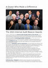 Research paper thumbnail of The 2021 Internal Audit Beacon Award