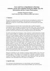 Research paper thumbnail of Force and Fear as Impediment to Marriage. Attitudes, Norms and Legislation during the Middle Ages, the Reformation and the Counter Reformation