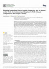 Research paper thumbnail of Business Leadership from a Gender Perspective and Its Impact on the Work Environment and Employee's Well-Being in Companies in the Basque Country