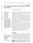 Research paper thumbnail of <p>The relationship between oral health and COPD exacerbations</p>