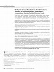 Research paper thumbnail of Metformin versus placebo from first trimester to delivery in polycystic ovary syndrome: A randomized, controlled multicenter study