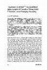 Research paper thumbnail of Anatomy by Braille": An Annotated Bibliography of Canadian Young Adult Literature about Emerging Sexuality