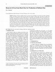 Research paper thumbnail of Removal of Iron from Hard Zinc for Production of Refined Zinc