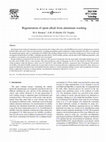 Research paper thumbnail of Regeneration of spent alkali from aluminum washing