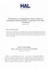 Research paper thumbnail of Nationalisme et cosmopolitisme dans le cinéma de propagande national-socialiste : l’opposition entre Eger et Karlsbad