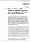 Research paper thumbnail of Removal of radionuclides from acidic solution by activated carbon impregnated with methyl- and carboxy-benzotriazoles