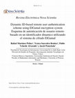 Research paper thumbnail of Esquema de autenticación de usuario remoto basado en un identificador dinamico utilizando el sistema de cifrado ElGamal