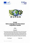 Research paper thumbnail of ELIAS Early Language and Intercultural Acquisition Studies