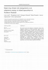 Research paper thumbnail of Improving climate risk management as an adaptation strategy in inland aquaculture in Northern Thailand