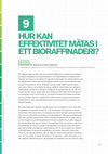 Research paper thumbnail of Hur kan effektivitet mätas i ett bioraffinaderi