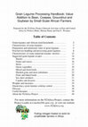 Research paper thumbnail of Grain Legume Processing Handbook: Value Addition to Bean, Cowpea, Groundnut and Soybean by Small-Scale African Farmers