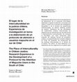 Research paper thumbnail of El lugar de la interculturalidad en la justicia chilena: Experiencia de investigación en torno a la elaboración de un protocolo de atención a usuarios mapuche en el sur de Chile