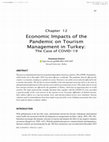 Research paper thumbnail of Economic Impacts of the Pandemic on Tourism Management in Turkey The Case of COVID 19 - Handbook of Research on the impacts and Implications of Covid 19 on the Tourism Industry. edt. Ali dalgıç, Mahmut demir 247-266