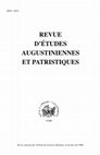 Research paper thumbnail of « L’adjectif ὁμοούσιος et la réélaboration de la notion qu’il contient grâce à Numénius — Eusèbe de Césarée, PE XI 22 » (Deuxième partie, Revue d’études augustiniennes et patristiques, 2019, 1, n° 65, 1, p. 99-117.