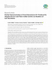 Research paper thumbnail of Partial Characterization of Novel Bacteriocin SF1 Produced by Shigella flexneri and Their Lethal Activity on Members of Gut Microbiota