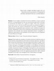 Research paper thumbnail of Ter O Seu Corpo Morto Aqui Ou Lá: Transnacionalismos Funerários Entre Imigrantes Da Guiné-Bissau