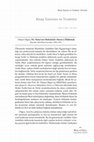 Research paper thumbnail of Hakan Olgun, Hz. Musa’nın Muhalefeti: Horus’u Öldürmek (Book Review)