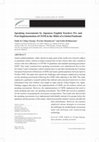 Research paper thumbnail of Speaking Assessments by Japanese English Teachers Pre and Post Implementation of CEFR in the Midst of a Global Pandemic