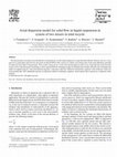 Research paper thumbnail of Axial dispersion model for solid flow in liquid suspension in system of two mixers in total recycle