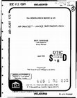 Research paper thumbnail of An Oracle (Trademark) - Ada (Trademark)/SQL (Structured Query Language) Implementation