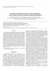 Research paper thumbnail of Genesis of carbonate-rich veins in the serpentinites at the Calabria-Lucania boundary (southern Apennines)