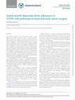 Research paper thumbnail of Global wealth disparities drive adherence to COVID-safe pathways in head and neck cancer surgery