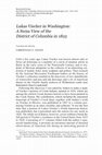 Research paper thumbnail of Lukas Vischer in Washington: A Swiss View of the District of Columbia in 1825