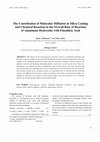 Research paper thumbnail of The Contribution of Molecular Diffusion in Silica Coating and Chemical Reaction in the Overall Rate of Reaction of Aluminum Hydroxide with Fluosilicic Acid