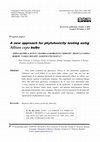 Research paper thumbnail of A new approach for phytotoxicity testing using Allium cepa bulbs