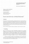 Research paper thumbnail of Op reis met "Elckerlijc" en Stefan Mrożewski