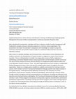 Research paper thumbnail of Supplementing Forensic Science Services with Research, Training, and Mentoring: Employing Quality Management Personnel to Meet an Organization's Continuous Education Programs Goals