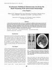 Research paper thumbnail of Synchronous Multifocal Osteosarcoma Involving the Skull Presenting With Intracranial Hemorrhage