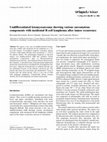 Research paper thumbnail of Undifferentiated leiomyosarcoma showing various sarcomatous components with incidental B-cell lymphoma after tumor recurrence