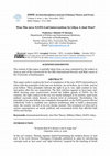 Research paper thumbnail of Was The 2011 NATO-Led Intervention In Libya A Just War?