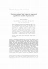 Research paper thumbnail of Tourism Demand and Wages in a General Equilibrium Model of Production