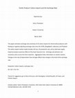 Research paper thumbnail of Textile Producer Cotton Imports and the Exchange Rate