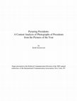 Research paper thumbnail of Picturing Presidents : A Content Analysis of Photographs of Presidents from the Pictures of the Year