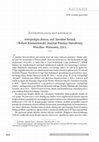 Research paper thumbnail of Antropologia kolaboracji