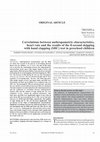 Research paper thumbnail of Correlations between anthropometric characteristics, heart rate and the results of the 8-second skipping with hand clapping (SHC) test in preschool children