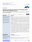 Research paper thumbnail of Phytochemical and antimicrobial profile analysis of Parkia biglobosa against methicillin-resistant Staphylococcus aureus