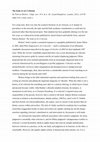 Research paper thumbnail of Review of Patricia Bickers, The Ends of Art Criticism