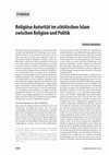 Research paper thumbnail of Religiöse Autorität im schiitischen Islam