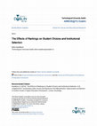 Research paper thumbnail of The Effects of Rankings on Student Choices and Institutional Selection